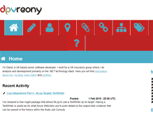 Tablet Screenshot of dpvreony.co.uk